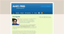 Desktop Screenshot of amitdutta.net
